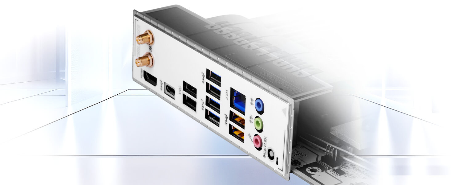 Pre-Installed IO Shield